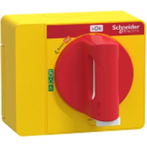 ComPacT NSXm - commande rotative directe rouge/jaune O/F pour NSXm - LV426931T