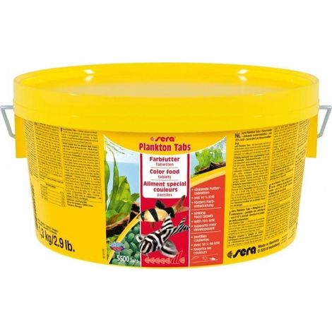 Sera Plankton Tabs alimentation poissons marins 400g