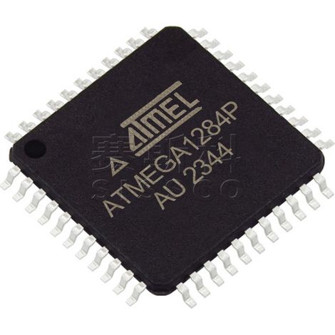 Elektronische Bauteile ATMEGA1284P-AU und ATMEGA1284P-MU, 5 Stück pro Packung