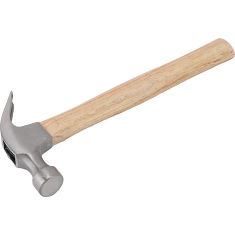 Klauenhammer, multifunktional, ergonomisch, gerader Griff, Nagelhammer aus Kohlenstoffstahl für die Holzbearbeitung (1/5)