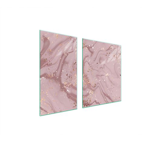 GLASSCHUTZPLATTE FÜR HERD 90x52 MARMOR (1/5)