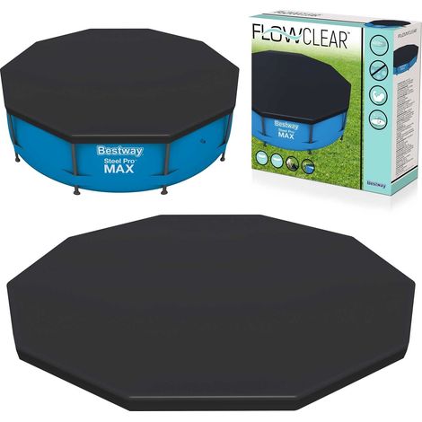 Abdeckung für einen 305 cm großen Bestway 58036 Rahmenpool