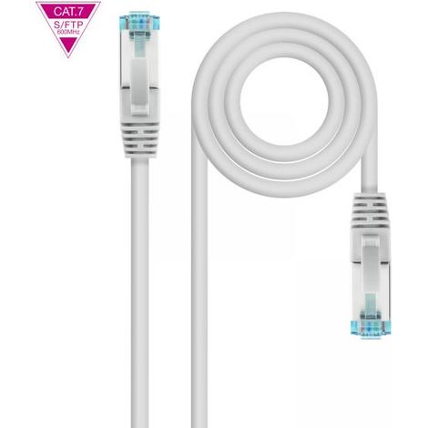Rj45 Cat7 S/ftp Cu Lszh 10m grigio Nanocable 10.20.1710 (1/4)