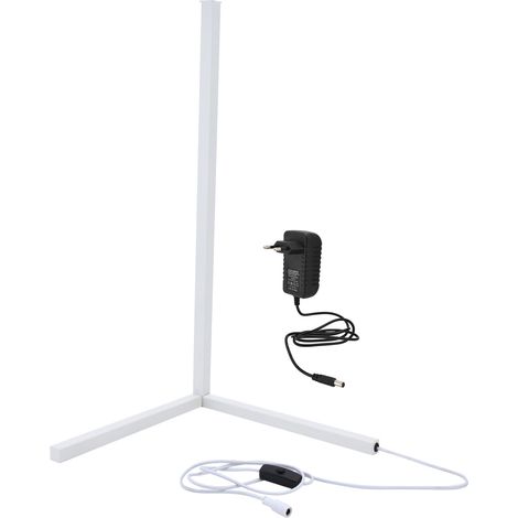 Lampadaire d'angle mural 6000K, lumière verticale de nuit pour salon chambre EU prise 100-240V (1/5)