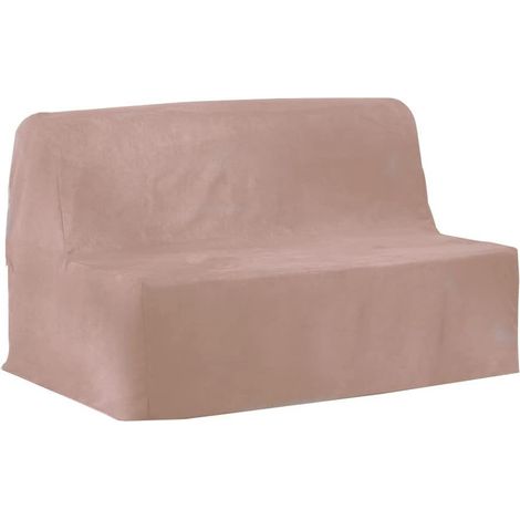 Quilted Cover for Bench BZ 140, Size 120 to 200 x 140 cm Brown (1/5)