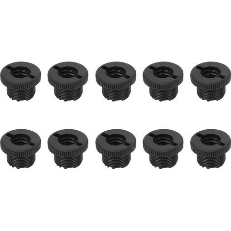 10 Adaptateurs Filetés 5/8" Mâle vers 3/8" Femelle Antichoc pour Pied Microphone (1/5)