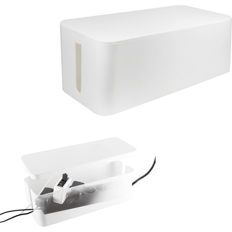 LogiLink KAB0063 Boîtier de câble 133.5 x 407 x 157 plastique blanc 1 pc(s) (1/4)