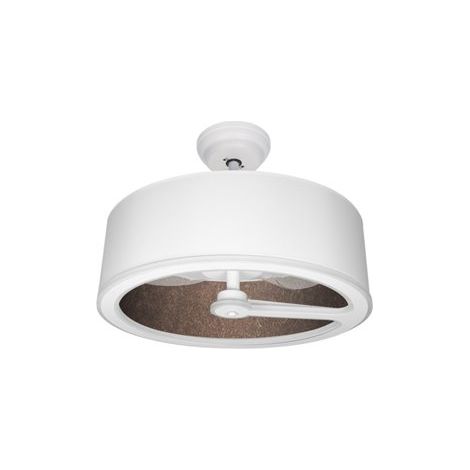 FABRILAMP Ventilator Dc Tatiana 110w Weiß/Oxid 3 Flügel 62d 3000-4000-6000k 9350lm Fernbedienung, Speicher, Zeitschaltuhr (1/3)