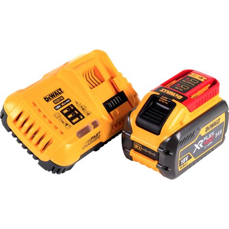 DeWALT DCB 118 Cargador rápido XR FLEXVOLT para baterías carril XR 54 V / 18 V (1/4)