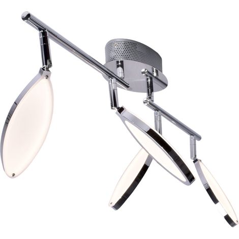 Lampada da soffitto a LED luce d'accento faretto cromato spot mobile WOFI 7110.04.01.6200