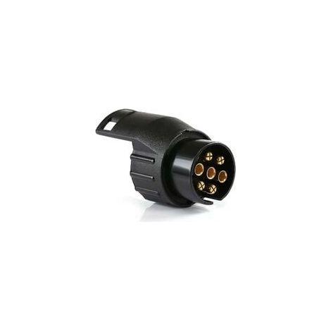 Adapterstecker für Anhänger, Universalzubehör, wasserdichter Schleppadapter von 7-polig auf 13-polig, kompatibel mit Autos und Lastwagen (1/4)