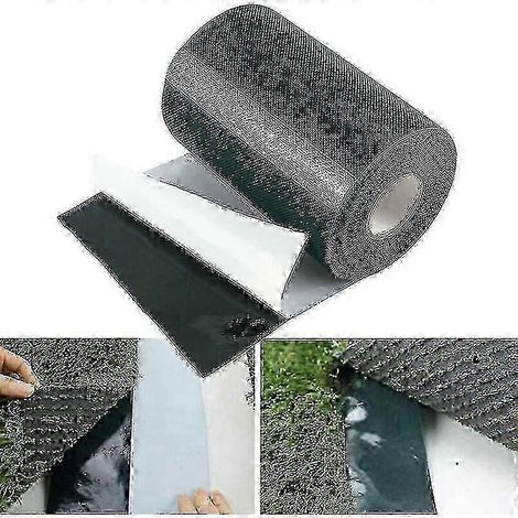 Ruban adhésif vert auto-adhésif pour joints de gazon artificiel, 10 m x 15 cm, pour la fixation de moquette. (1/5)