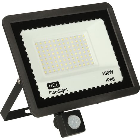 Projecteur solaire à détecteur de mouvement 100W