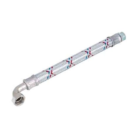 FLESSIBILE ANTIVIBRANTE CON CURVA 40 cm - M 3/4" x F 3/4"