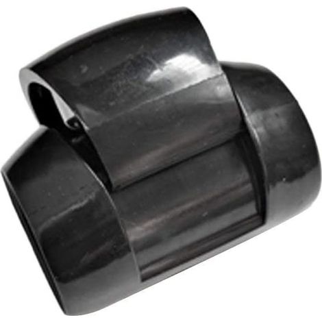 Bouton escamotable de serrage rapide en nylon noir, adapté aux pièces de rechange pour manche de pagaie de SUP réglable. (1/5)