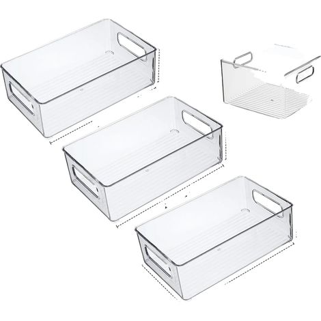 Boîte de rangement, design empilable, organisation polyvalente, 10-Pièce (1/2)