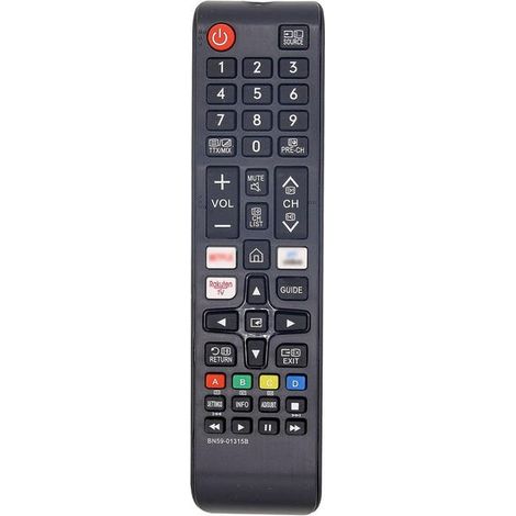 Control remoto BN59-01315B para Smart TV Samsung. Compatible con todos los controles remotos Samsung.