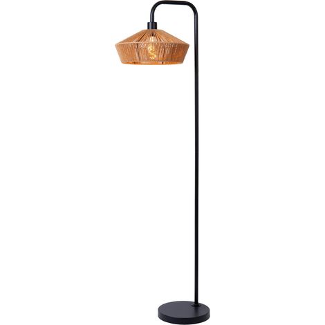 Lucide YUNKAI - Stehlampe - Ø 40 cm - 1xE27 - Natürlich (1/4)