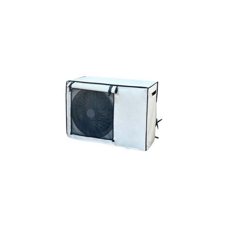 Housse Pompe a Chaleur Piscine, Bache Pompe a Chaleur Piscine Tissu Oxford 600D pour Unité Extérieure avec Maille(100 43 80cm/39 17 31in)