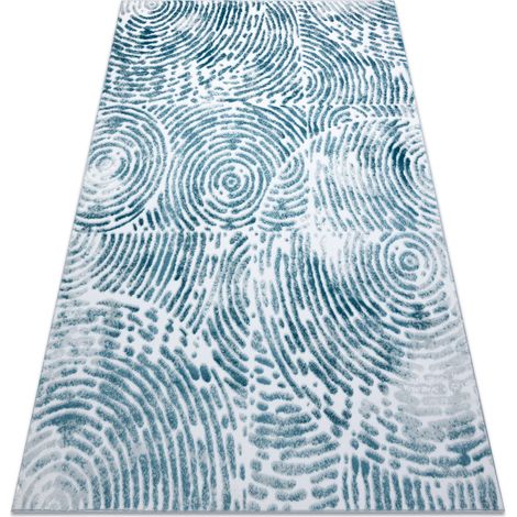 Alfombra JUTE 3650 negro / beige líneas - yute, tejido plano, flecos beige 80x150 cm (1/5)