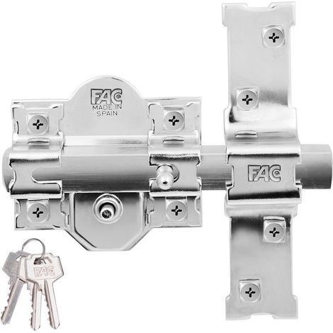 Serrure 301-R/80 Nickel F01111 Fac - FAC (1/2)