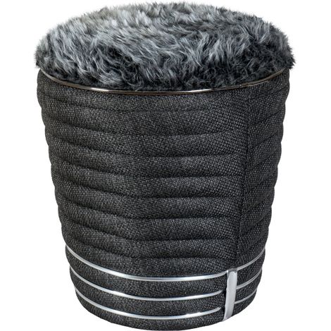 Tabouret Doric 345 - Anthracite et Graphite (1/5)