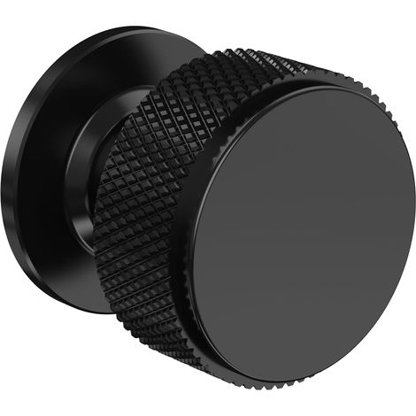10 pièces Boutons de portes Poignées Noir mat Poignées de Meubles, Poignées de placard, Poignées de Cuisine, Poignées de Tiroir de Meubles (1/5)