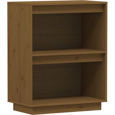 Maison Exclusive - Armoire console Marron miel 60x34x75 cm Bois de pin solide