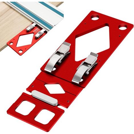 Winkelanschlag-Führungsschiene 90 Winkel-Führungsschiene CNC-Kreissägen-Führungsschiene mit Kantenführungsschiene kompatibel mit Makita (1/4)