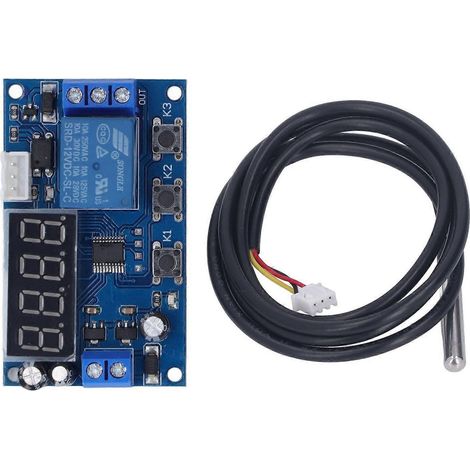 PWM-Treibermodul, 4-adrig, einfache Installation, breiter Betriebsspannungsbereich, Temperaturreglermodul, 12 V