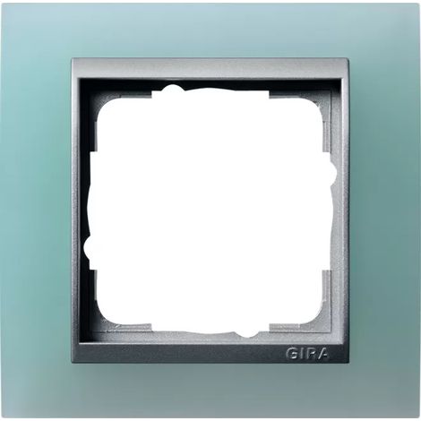Gira Abdeckrahmen 1f Zwischenr. F Alu Gira Event Opak Mint [021151], 0211 51 (1/2)