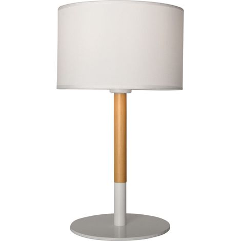 Lampe à poser nordique "CLASS" - E27 - Blanc (1/5)