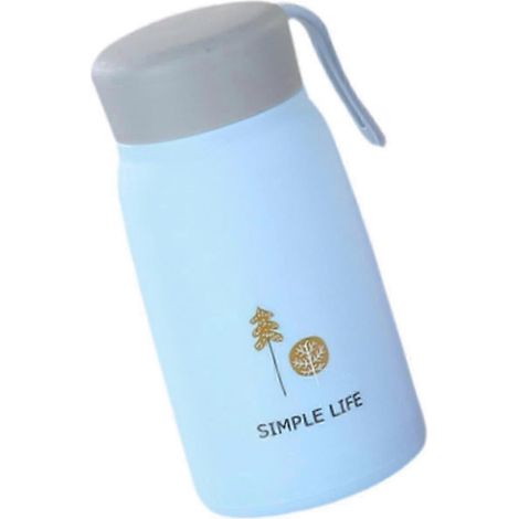 Gourde isotherme pour enfants, 360 ml, idéale pour les pique-niques, les voyages et le camping en été.-Blue (1/5)