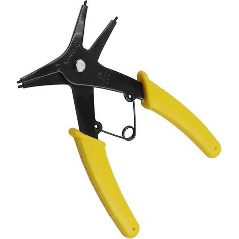 Pince à Circlips, Pinces pour Bagues D'arrêt, Pinces à Circlips Internes et Externes, Pince pour Snneaux, Pinces à Circlip 2 En 1, Circlips à Double Usage (1/3)