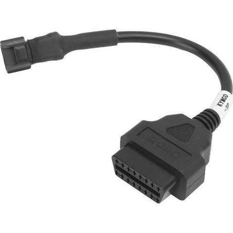 Cable de diagnóstico OBD2, buena conductividad, accesorios para motocicletas KYMCO, reemplazo de 3 pines