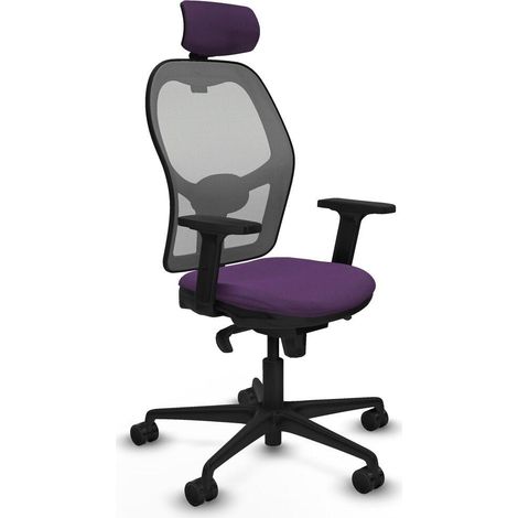 Piqueras y Crespo Jorquera Chaise de bureau violet confortable (1/3)