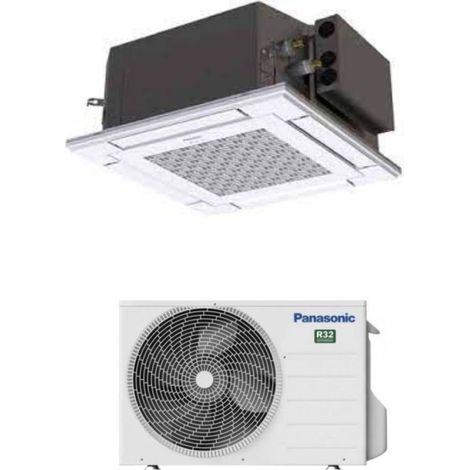 Panasonic Climatizzatore PACI NX STANDARD CASSETTA 60X60 18000 btu Wi-FI optional Inverter R-32 Classe A++