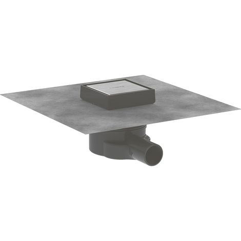 hansgrohe RainDrain Point, set complet, écoulement ponctuel,