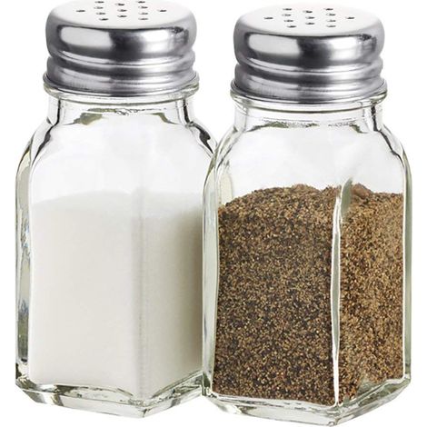 poivrière, saupoudreuse à épices, sucrier (1/2)