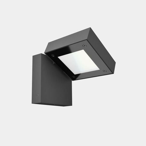 Lampade da parete IP66 Modis Opal Single LED 13.2 SW 2700-3200-4000K ON-OFF Grigio urbano 744lm