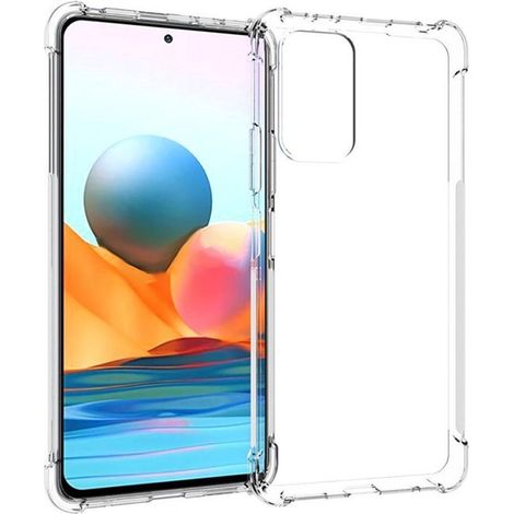 Coque arrière souple antichoc transparente pour Xiaomi Redmi Note 10 Pro - Étui de protection (1/4)