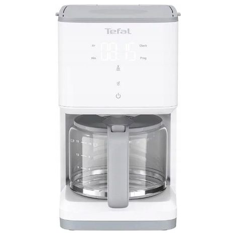 Cafetera de goteo Tefal CM6931 Sense de 1000 W, color blanco. (1/5)