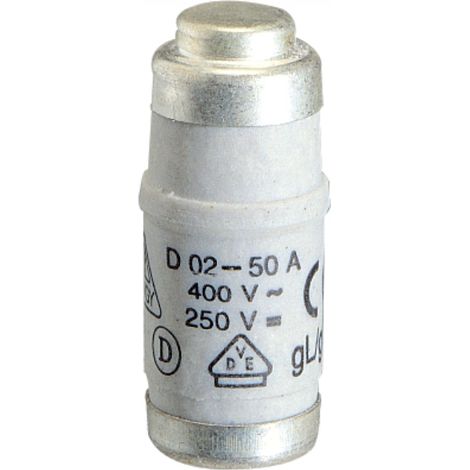Fusibile Neo D, D02 E18, intervento ritardato, 15x36mm, 400V 25A, impiego gG - Wimex 5200225 (1/2)