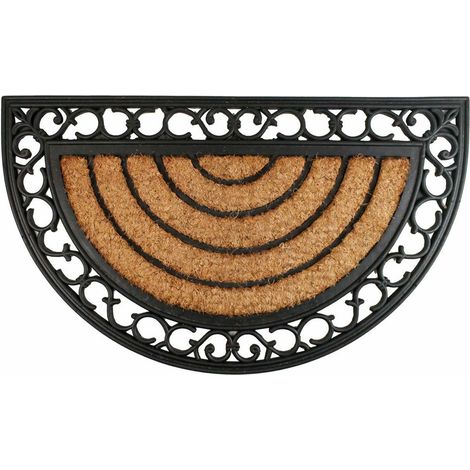 Fußmatte Castle 45x75 cm Ornamente (halbrund)-MDM1010 (1/2)