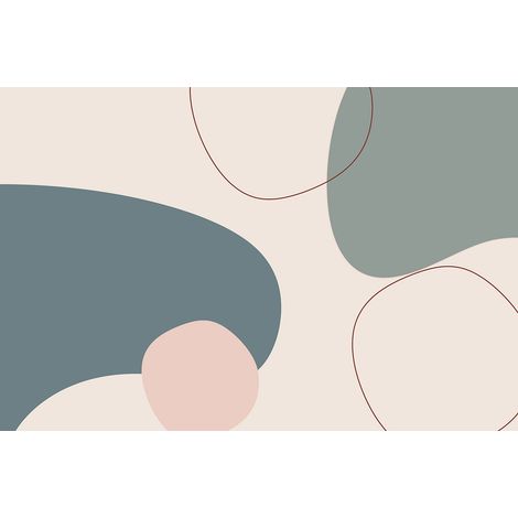 Papier peint panoramique - Boho - 130 cm x 86 cm (1/2)