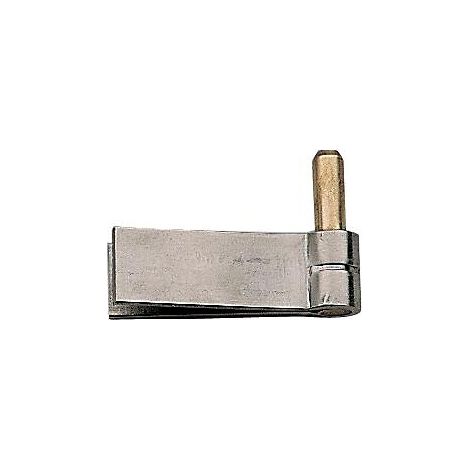 Gond à sceller 110 mm pour pentures à col droit acier inoxydable 316 - à lame double axe Ø 14 mm - TORBEL INDUSTRIE