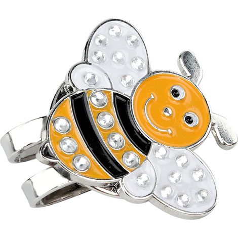 Repère magnétique pour casquette de golf durable - Accessoire sportif élégant (abeille) (1/4)