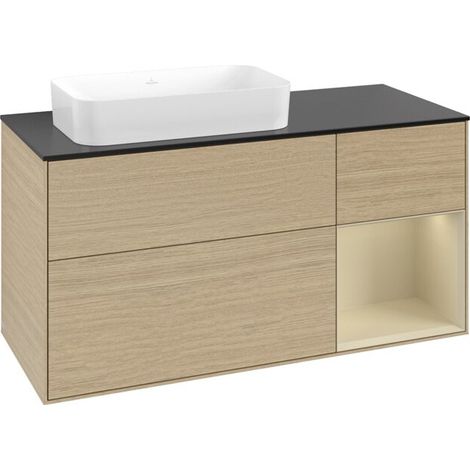 Villeroy & Boch F692HJPC Meuble sous-lavabo Finion F69 (1/3)