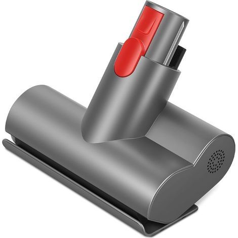 Mini Brosse Turbine pour Dyson V7 V8 V10 V11 V15, Brosse Matelas Canapé, Brosse Douce Turbine, Dégagement Rapide, Siège Auto, Fauteuil, Élimine Acariens et Allergènes (1/5)