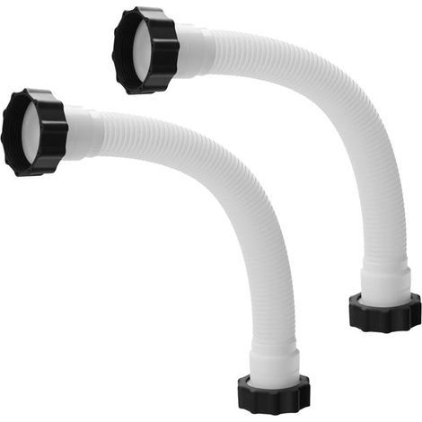 Suitable for Intex products, replacement hoses for pool sand filter pumps, 2 hoses in total. (1/5)